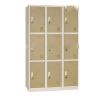 Buy cheap Durable Gym Clothes Cabinet 9 Doors Locker Staff Lockers from wholesalers
