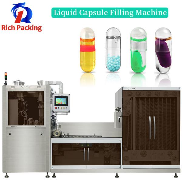 Buy cheap SGS Automatic Oil Filler Gelatin Capsule Liquid Filling Machine from wholesalers