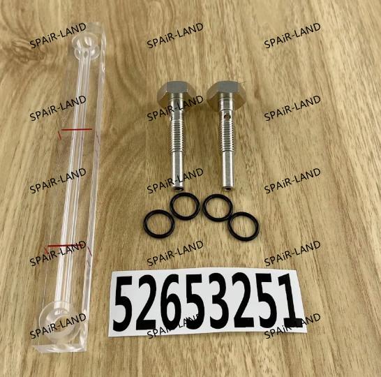 Oil Level Indicator Assembly Metal Air Compressor Parts 52653251 Oil Level Gauge