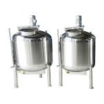 Polished Welding Stainless Steel Storage Tank Custom Chemical Storage Tank