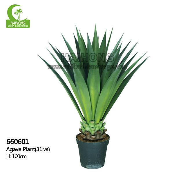 Buy cheap Real Touch Height 100cm Green Artificial Succulents In Pots from wholesalers