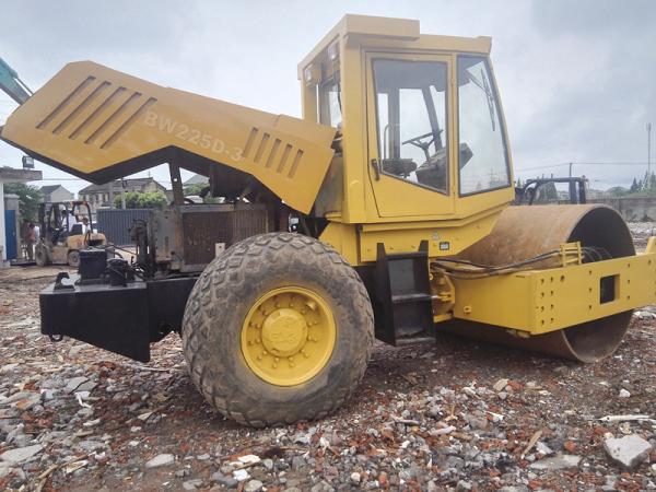 Buy cheap BOMAG BW225D-3 Used Road Roller , Single Drum Vibratory Roller Deutz Engine 147kw from wholesalers