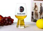 Mushroom Logo Printing Hand Blown 14 Oz Beer Glasses FDA Certification