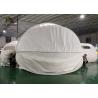 Buy cheap Semi Clear Inflatable bubble hotel Tent with curtain for hotel building from wholesalers