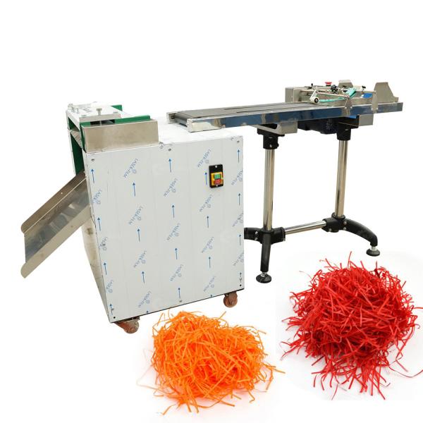 Buy cheap 380v/50HZ Strip-Cut Crinkle Paper Cutter Shredding Machine for Shredding Performance from wholesalers