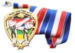 76.2*3mm Peltate Stock Medals For Taekwondo Tournament