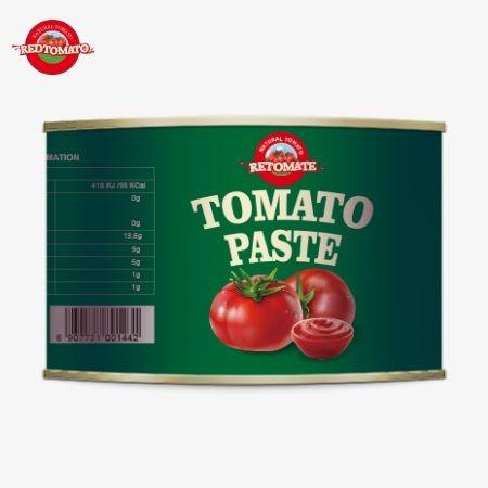 Premium Halal African Muslim Cuisine 2200g Of High-Quality Canned Tomato Product