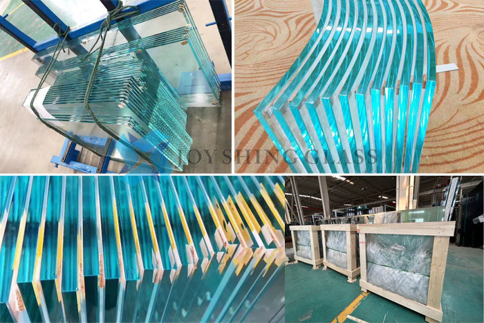 Low Iron Tempered Glass 6mm Flat / Curved Toughened Heat Soaked Glass