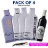 Buy cheap Leak Proof PVC Plastic Bubble Wrap Wine Bags , Reusable Wine Bottle Protector from wholesalers