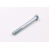 Buy cheap DIN 931 Grade 8.8 Fasteners Screws Bolts Hexagon Head Zinc Plated Surface Treatment from wholesalers