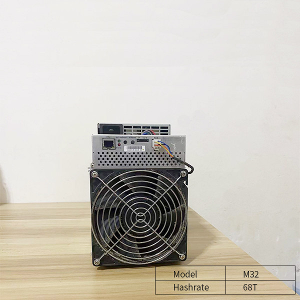 SHA 256 Microbt Whatsminer M32 68t 50W/T with Two cooling fans