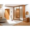 Buy cheap Single Nature Teak Wood Composite Door With 90 Degree Open , Inward Opening Direction from wholesalers