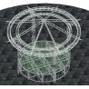 Buy cheap Heavy Duty Aluminum Spigot Truss Silver / Black for Stage Truss from wholesalers