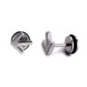 Buy cheap Luxury simple design cute not obvious arrowhead girl kid jewelry gift wear stud earring from wholesalers