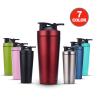 Buy cheap Upgraded Shaker Bottle For Protein Mixes, Protein Shaker Bottle(27oz), Shaker Bottle With Storage For Powder, Stainless Steel Shaker Bottle With Wire from wholesalers