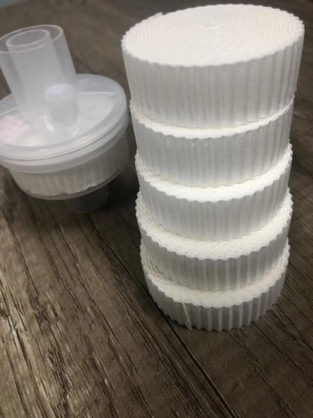 Buy cheap Class I Electrostatic Air Filter With 99.99% BFE Non Woven Fabric/Hot Air Cotton HME Filter Paper Factory from wholesalers