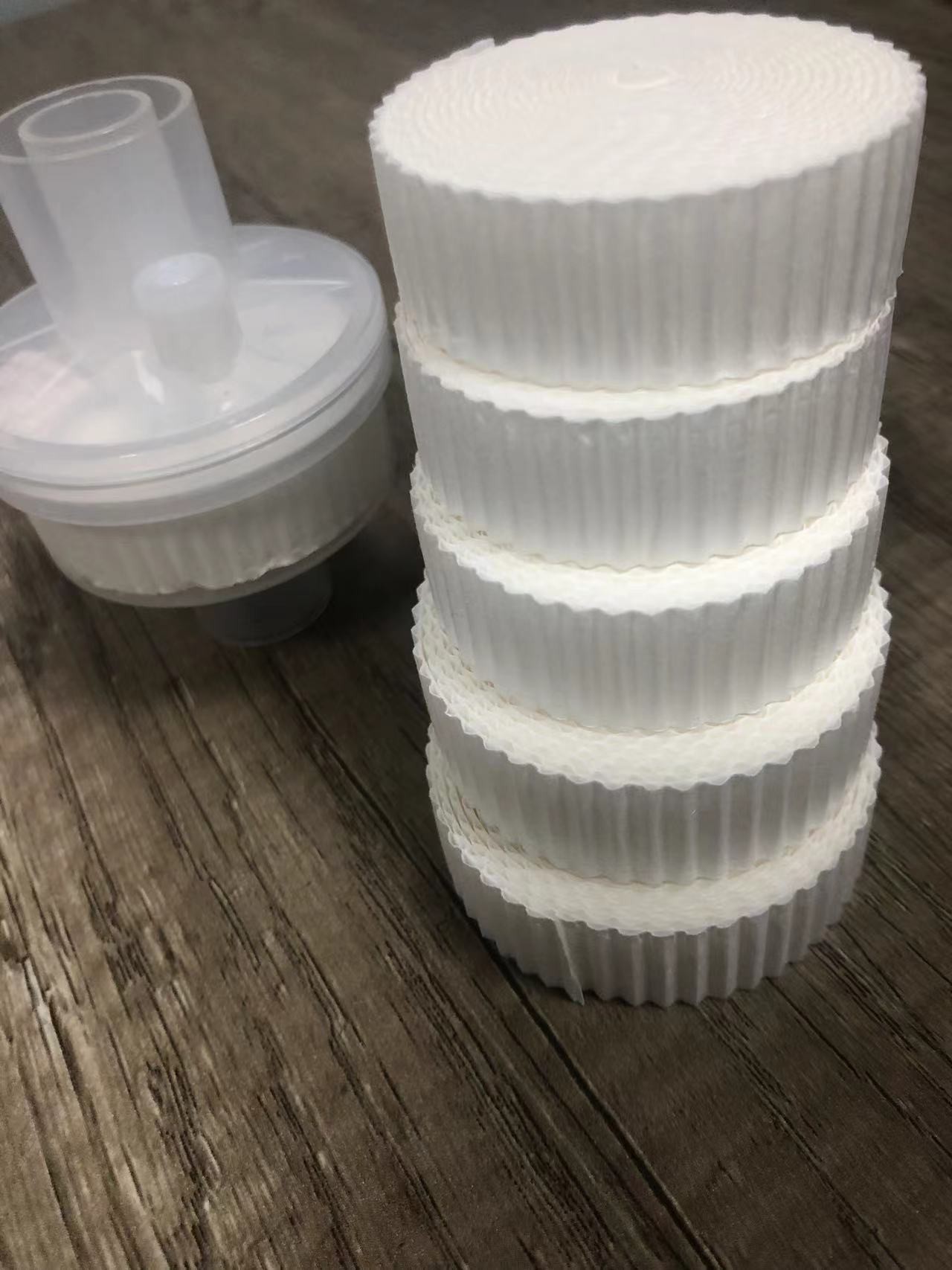 Non-woven Fabric Electrostatic HME Filter Paper For Class I Instruments 99.99% Efficiency