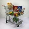 Buy cheap Customizable 175L Grocery Store Shopping Cart Supermarket Trolly With Foldable Child Seat from wholesalers