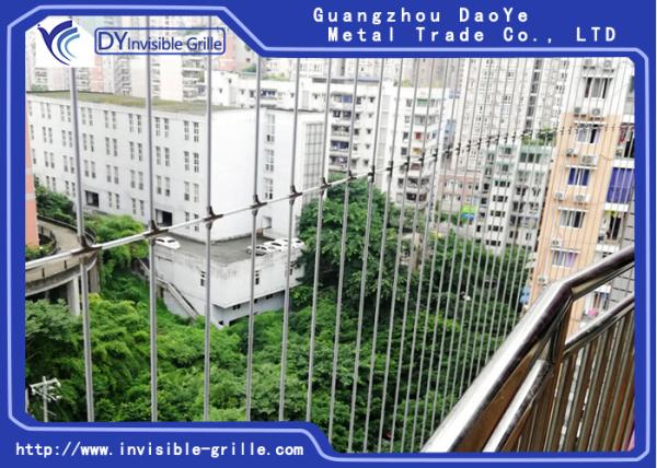 Buy cheap Common Stainless Steel Grades Invisible Safety Grill Easy Installation from wholesalers