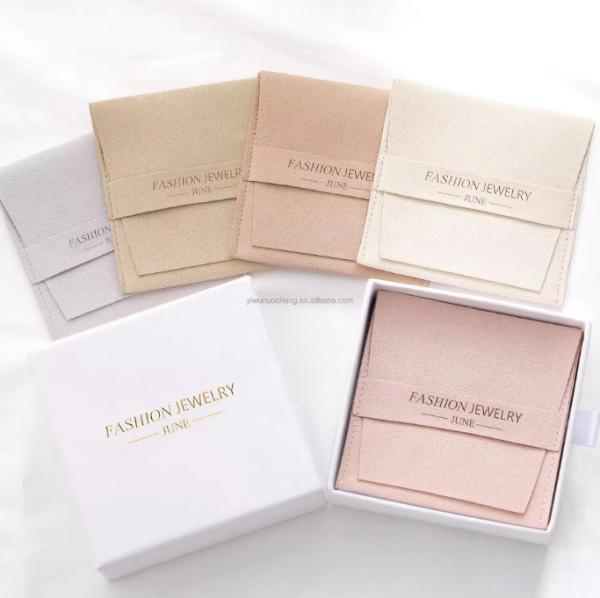 Buy cheap Suede Jewelry Pouch Organizer Box Envelope Pouch Travel Bag from wholesalers