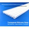 Buy cheap 80A Wear Resistant High Transparent Food Grade Silicone Rubber Tube from wholesalers