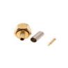 Buy cheap Waterproof SMA RF Coaxial Connectors Connector Male Plug Straight Crimp On Coax Connectors Gold Plated from wholesalers