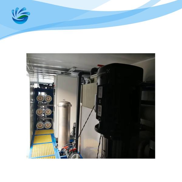 Buy cheap Mobile Drinking Water RO Water Treatment Plant In Container from wholesalers