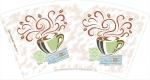 100% Wood Pulp Paper Cup Fan Food Grade PE Coated For Drinking Beverage