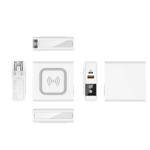 Wholesale 8000mAh Wall Charger Power Bank With Fast Wireless Charging from china suppliers