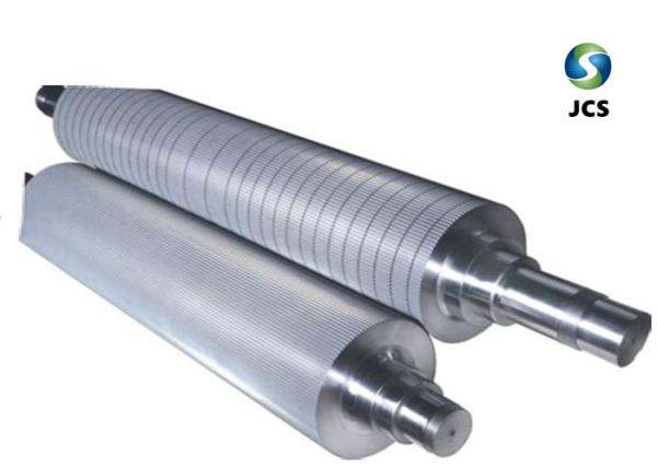 Buy cheap Tungsten Carbide Fluted Roller , Single Facer Machine Corrugated Sheet Roller from wholesalers