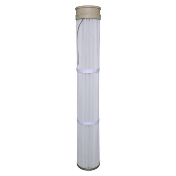 Buy cheap Bottom Loaded Replacement Filters Dust Collectors Pleated For Cement Plant from wholesalers