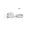 Buy cheap Eco Friendly Frosted Plastic Cosmetic Jars 38.4mm 45.9mm Dia from wholesalers