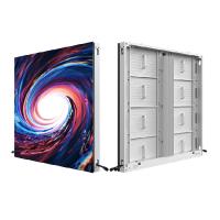 Buy cheap High Brightness P4.8 Outdoor LED Display Screen Fixed Light Weight 1000x1000mm product
