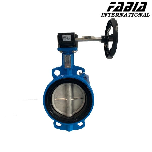 Buy cheap DN150 Industrial Butterfly Valve With EPDM Sealing Ring And Stainless Steel Plate from wholesalers