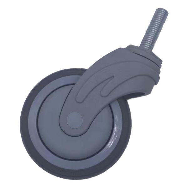 Buy cheap 5 Inch Swivel TPR Stem Medical Casters Wheels For Trolley Furniture from wholesalers