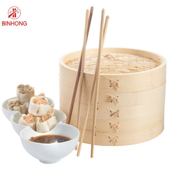 Buy cheap Kitchen Cooking Smooth 28cm Dim Sum Bamboo Basket from wholesalers