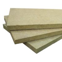 Buy cheap Building Exterior Wall Rock Wool Board 40-200kg/M3 Rockwool Acoustic Panels product