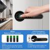 Buy cheap Outdoor Smart Digital Door Lock Black Aluminum Alloy Keyless Entry Door Lock from wholesalers