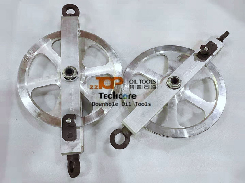 Oil Gas Well Wireline Tools And Equipment Alloy Steel Hay Pulley