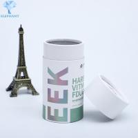 Buy cheap CMYK Printing Round Cardboard Gift Box Rolled Edge Cylindrical Carton Box product