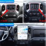VIKNAV 15.6"Car Radio For Chevrolet Silverado GMC SIERRA 2019-2023 Carplay
