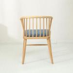 Full solid wood dining chair arm-chair study chair back leisure chair dressing