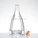 500ml Most Popular Style Vodka Whiskey Glass Bottles with Cork