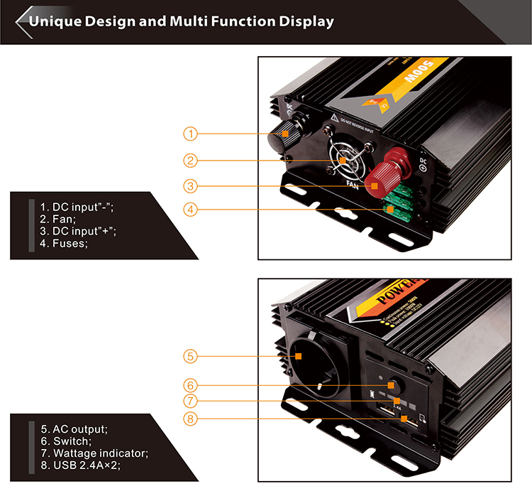 Smart 1.5Kw Solar Hybrid Inverter Solar Hybrid Inverter Mppt Pv Solar Micro Inverter Inversor