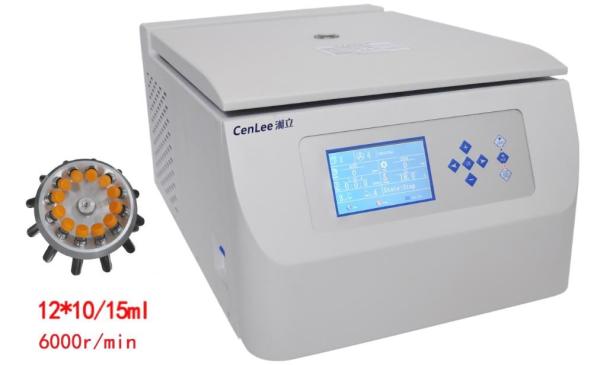 CenLee6R 6000r/Min LCD Display Low speed Clinical Benchtop Centrifuge Refrigerat