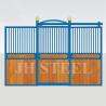 Buy cheap Powder Coated Surfece Treatment Portable Horse Stall Panels Barns Sliding Door from wholesalers