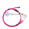 Buy cheap OM4 100G Transmission 12 Strand MTP Patch Cable from wholesalers