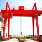 35 Ton Double Girder Gantry Crane Project Lifting Precast Concrete High