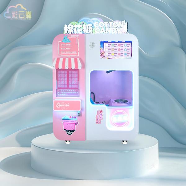 Buy cheap 50Hz Cotton Candy Vending Machine Manufacturer For Concession Stands from wholesalers