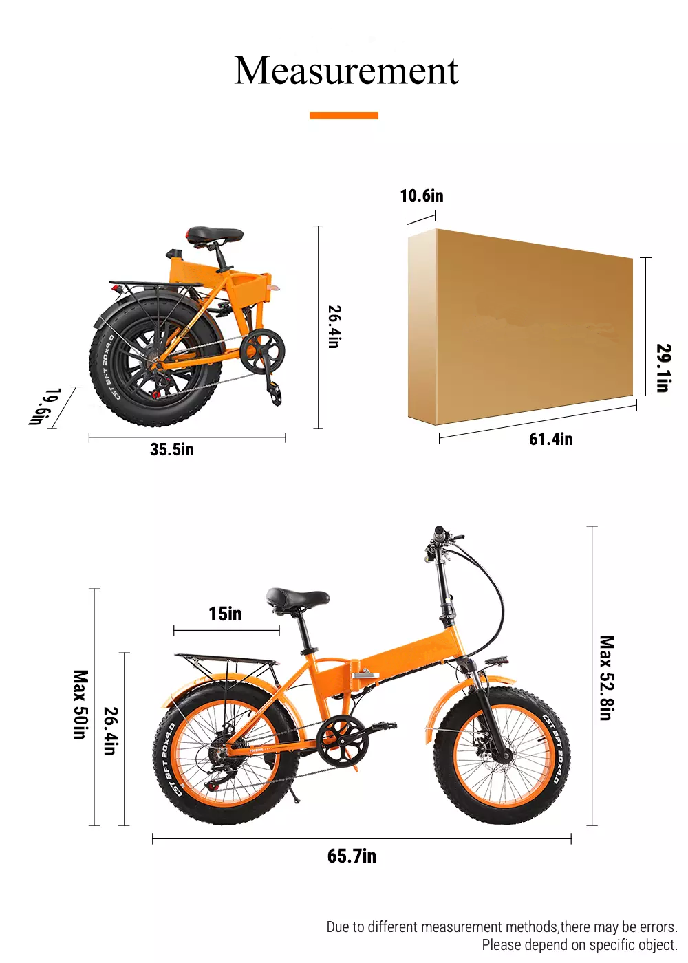 One Seat 48V 500W 20" Fat Tyre Electric Bike 10Ah Lithium Battery 5 Assist Foldable Dropship Electric Fat Bike